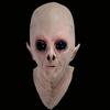 Horror Alien Mask Cosplay Scary Headgear Full Face UFO Alien Latex Masks Helmet Halloween Masquerade Party Costume Props