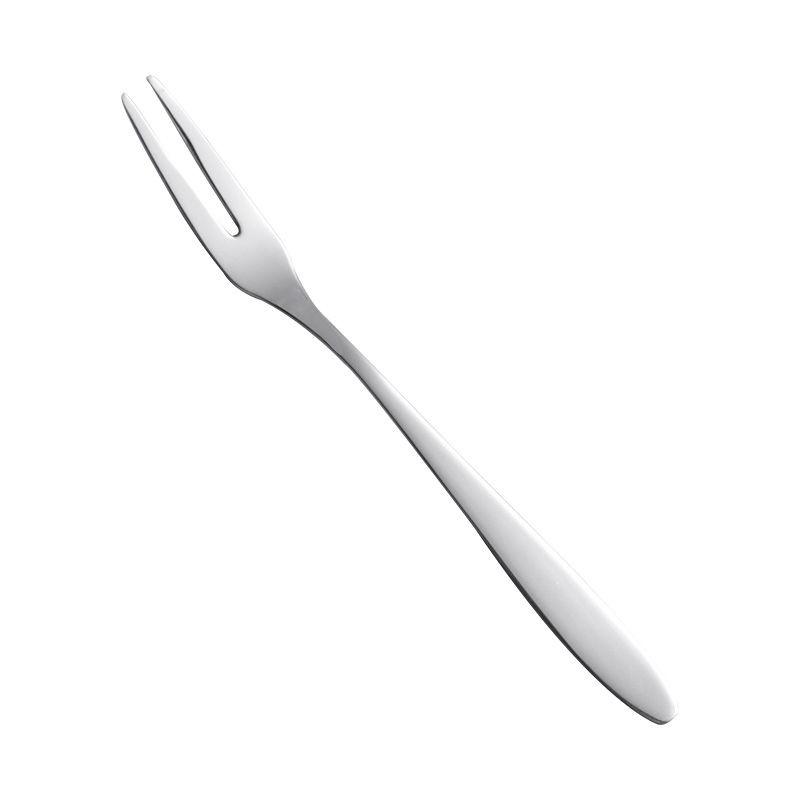 Stainless Steel West Tableware Fruit Forks Elegant Small Sized Snack Cake Dessert Utensils