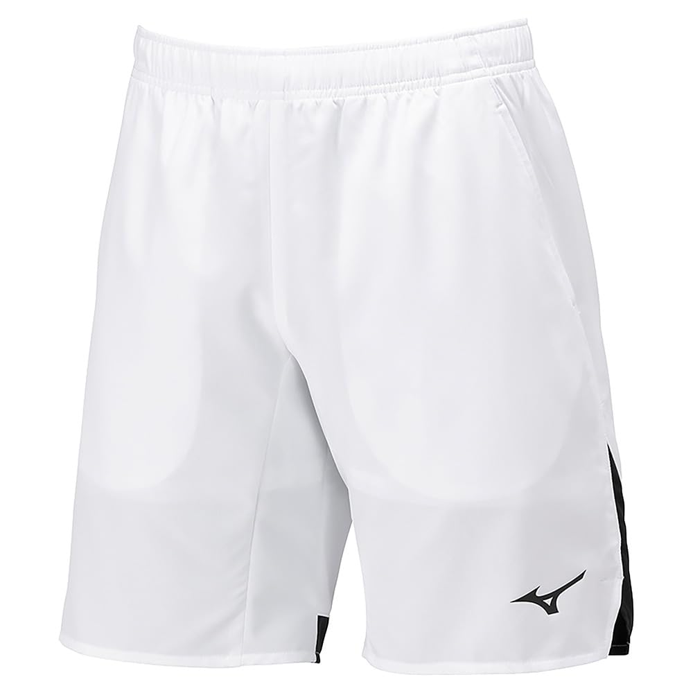 Теннис Бадминтон Игра Половина Официально Сертифицировано Ассоциацией Бадминтона Японии XS [Mizuno] Брюки, Брюки, Унисекс, 62JBB022, Белый,