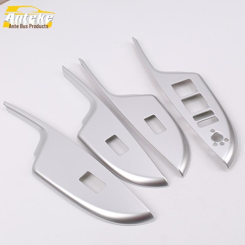 CS75 Стеклянная рамка переключателя: Подходит для 16 моделей, Накладки на кнопки стеклоподъемников и подлокотников