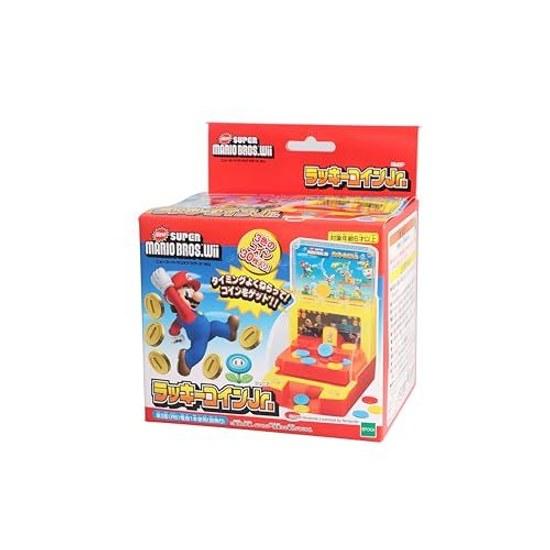 EPOCH Super Mario Brothers Wii Lucky Coin Jr. ST Mark Certification Age 6 up Toy Game Number Players 1