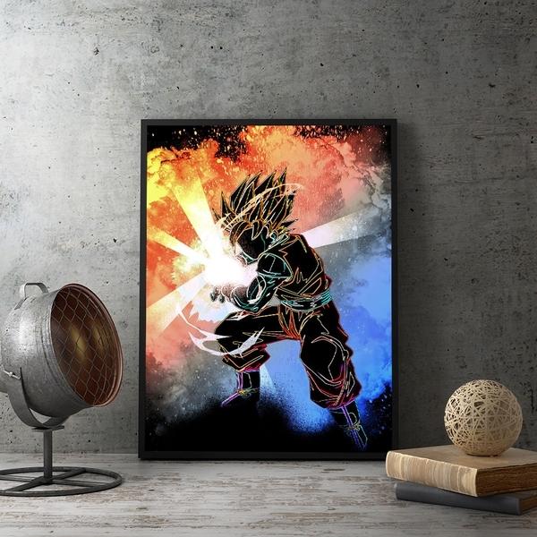 Watercolor Canvas Painting Posters and Prints Wall Art Pictures for Living Room Decoration No Frame