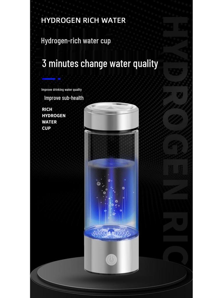 Hydrogen-Rich Water Generator with Patent Design - Electrolysis Cup
