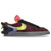 Nike Acronym x Blazer Low Ночной Бордовый Лимонный Яд Черный Мужские Скейт-Ботинки DN2067-600