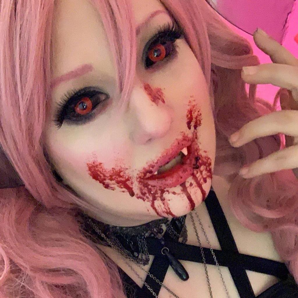 22 мм черные и красные линзы для склеры Токийский гуль Хэллоуин контактные линзы аниме косплей глазные контакты полный глаз