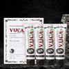 VUCA Классическая Черный Уголь Высокофторидная Уход от Неприятного Запаха Веганская Зубная Паста Травяно-Мятный Вкус 110 г Упаковка из 4 шт.