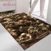 Soulslike games Carpet Rug for Living Room Bedroom Home Sofa Decoration,Kids play Nonslip Floor Mat