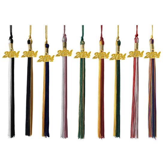 3/5 шт., подвеска с кисточкой на выпускной 2024, подвеска на выпускной 2024, шляпа для выпускного, подвесные украшения для открыток 2024 года