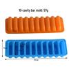 Silicone Hot Dog Sausage Mold, 6-in-1, with Lid - Multifunctional for Homemade Sausages, Baking, and Food Storage.