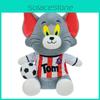 Tom And Jerry Animal Plush Toy With Take Football And Decorations Jersey