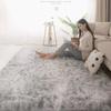 Light Grey Carpet Living Room Plush Rug Bed Room Floor Fluffy Mats Anti -Slip Home Decor Rugs Soft Velvet Carpets Kids Blanket
