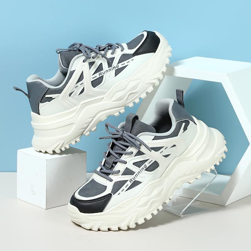 Трендовые дышащие повседневные кроссовки для пар - Удобная и модная обувь в стиле «папа»