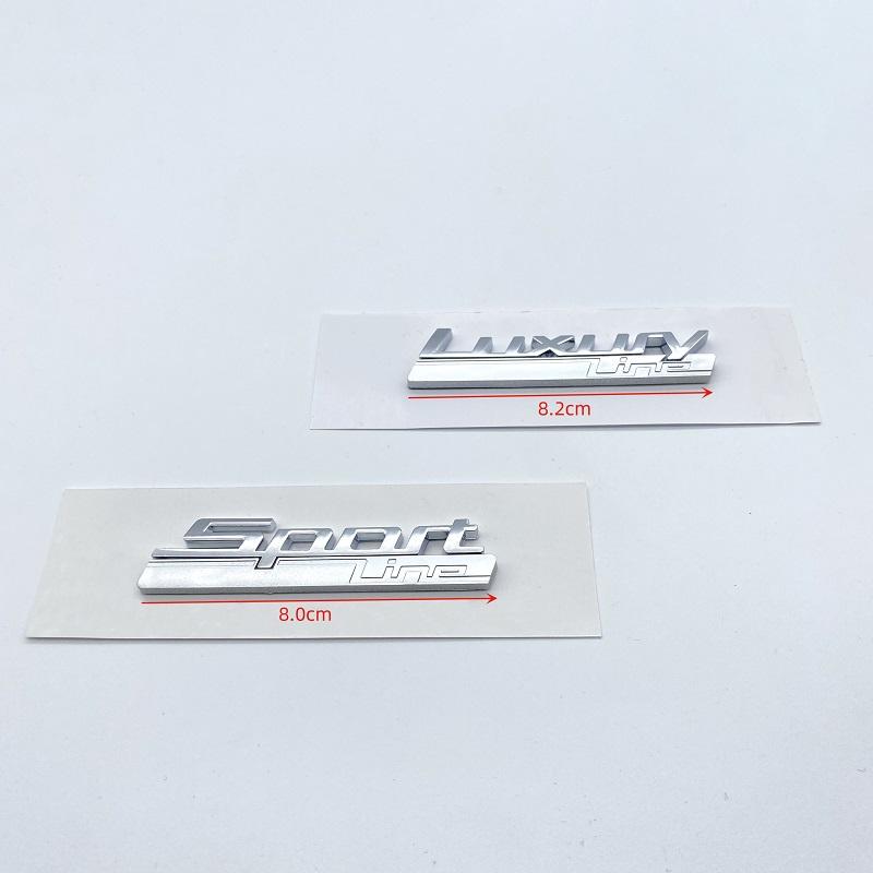 Новая роскошная эмблема Sport Line Fender для BMW 730 740 750 750Li, боковой логотип, Стайлинг автомобиля, ремонт, обновление, наклейка, хромированная и матовая