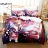 Honkai impact 3 комплект постельного белья Single Twin Full Queen King Size комплект постельного белья Aldult Kid Bedroom пододеяльник 3D Print Kawaii anime