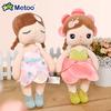 Metoo Doll plushie cute and charming Flower Fairy Angela Plush Playthings Pillow Cartoon Decoration Present Designed For Children Friends
