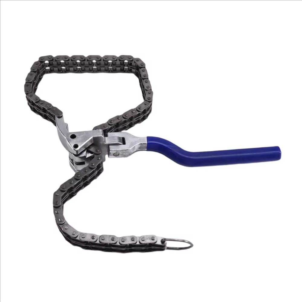 Heavy Duty Chain Filter Wrench Flexible Chain Oil Filter Removal Tool Pipe Fittings Removal