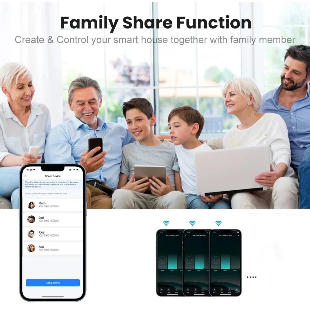 Melery WiFi Smart Touch настенный выключатель света 8-клавишный стеклянная панель 147*86 мм совместим с приложением Tuya и SmartLife Alexa и Google Home