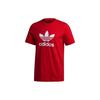 Originals Trefoil Sport Short Sleeve T-Shirt Men Tops Light-Scarlet GD9912