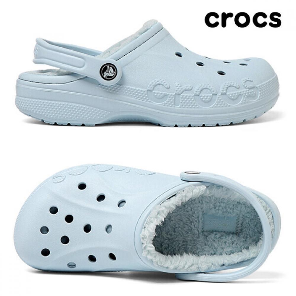 Crocs Baya Lined Clogs Fur Indoor Shoes 205969 4jz