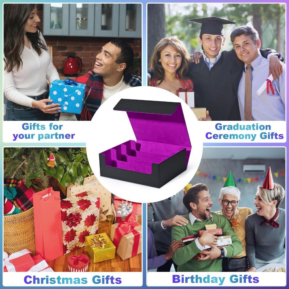 Коробка для хранения карточек с магнитной застежкой, вмещающая более 1800 карточек, для защиты карточек ТКГ, ККИ, МТГ, спортивных карточек