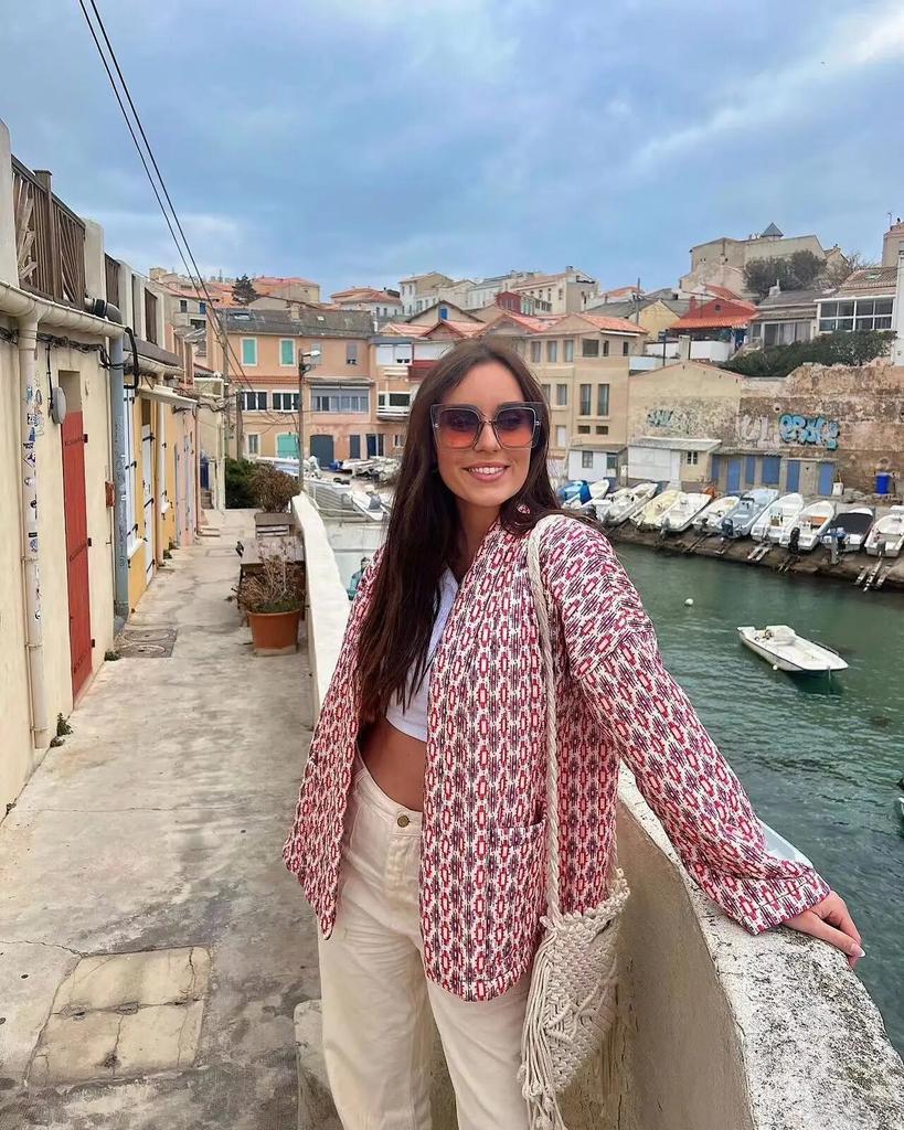 Теплая женская куртка с принтом, модный осенне-зимний кардиган с длинными рукавами, женский уличный топ с карманами и открытым передом, 2023