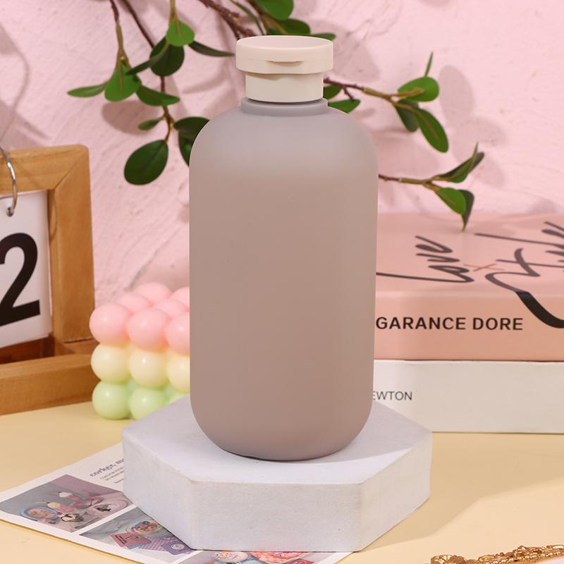 Зеленый серый многоразовый флакон с откидной крышкой Пустой пластиковый дезинфицирующее средство для рук Бутылки для шампуня, лосьона Баночки для косметического крема Предметы первой необходимости для путешествий