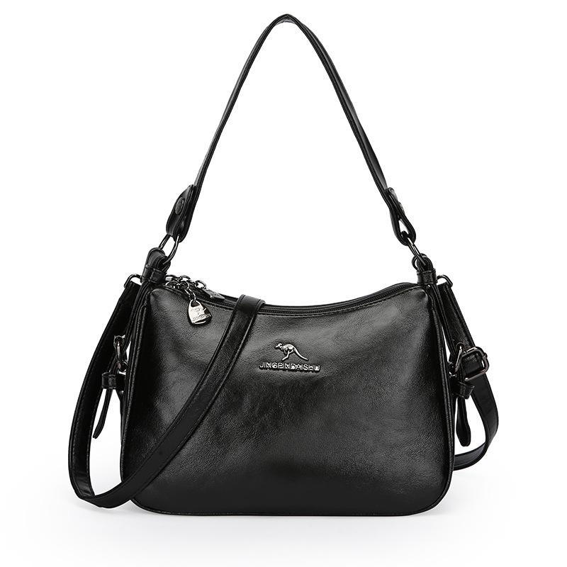 Простая сумка для женщин на весну и лето, большой вместимости, универсальная, сумка через плечо, маленькая квадратная сумка