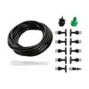 10M/32.8FT DIY Misting Irrigation Kit with Hose Nozzles Quick Connectors Self-Watering System