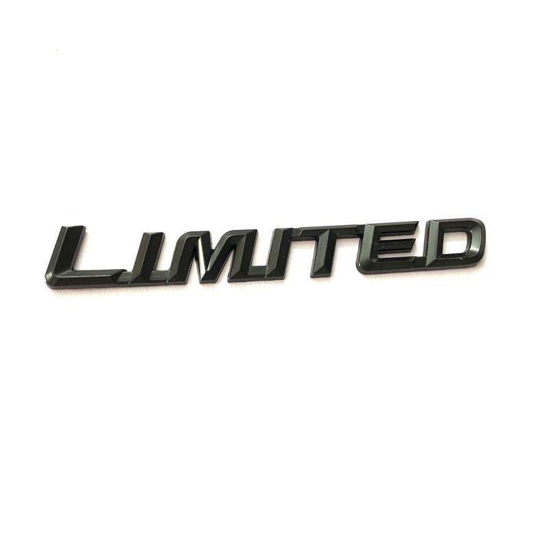 Полностью металлическая наклейка на задний логотип автомобиля 4WD для Limited Edition