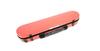 C.C. Shiny Case II Flute Case CC2-FL-SPK Salmon Pink