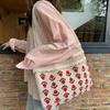 Knit Bag Vintage Mesh Hollowed Out Women's Shoulder Bag Woven Bag Tote
