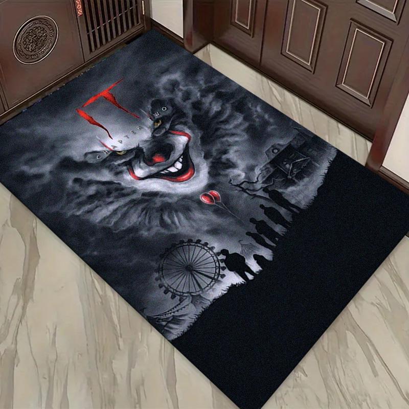 It Clown Carpet Rug for Living Room Bedroom Home Sofa Decoration,Kids play Non-slip Floor Mat