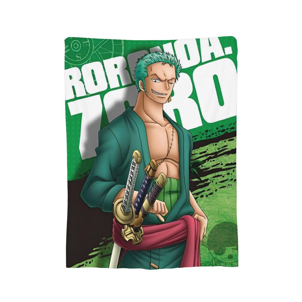 Одеяло аниме Луффи Фланелевый плед Постельное белье Диван Портативные Ультрамягкие Теплые Покрывала,
