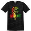 Punk Rock Blink 182 Colorful Graphic T Shirt Alternative Music Band Style Tee