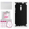 apgo Защитная наклейка для задней и боковых сторон, совместимая с Xiaomi Mi 9T Pro, пленка для полного обертывания, фольга, винил - узор Carbon Black