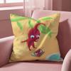 Cartoon Cute  PIKMINS Cushion Cover Multi-Scene Pillow Cover for Home & Car - Reversible, Soft & Durable for Daily Use