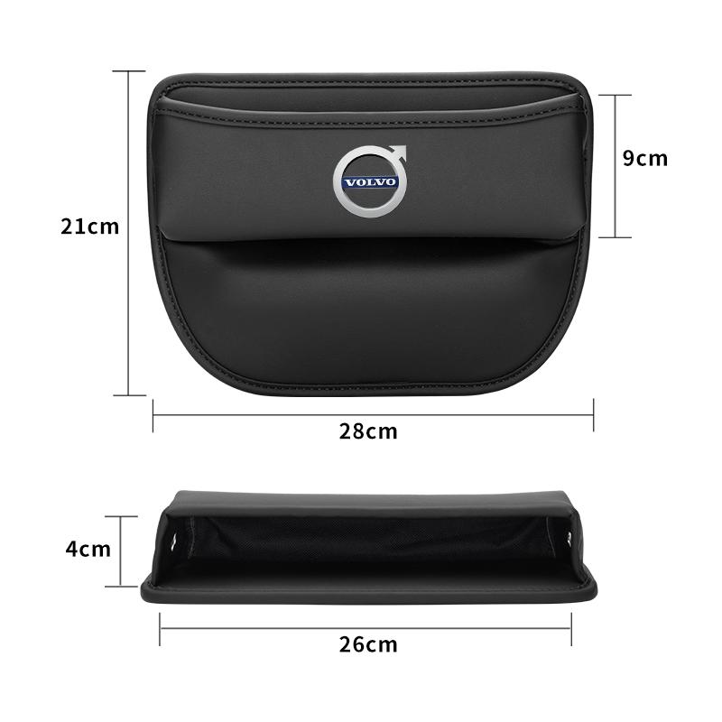 Car Seat Gap Storage Box Auto Acesssories For Volvo Rdesign Polestar AWD V50 S60 XC60 S40 XC40 XC90 V60 S80 S90 V90 V70 T6 T8