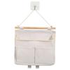 Wall Mounted Hanging Bag Multiple Pockets Sundries Storage Pouches Debris Storage Basket  Home