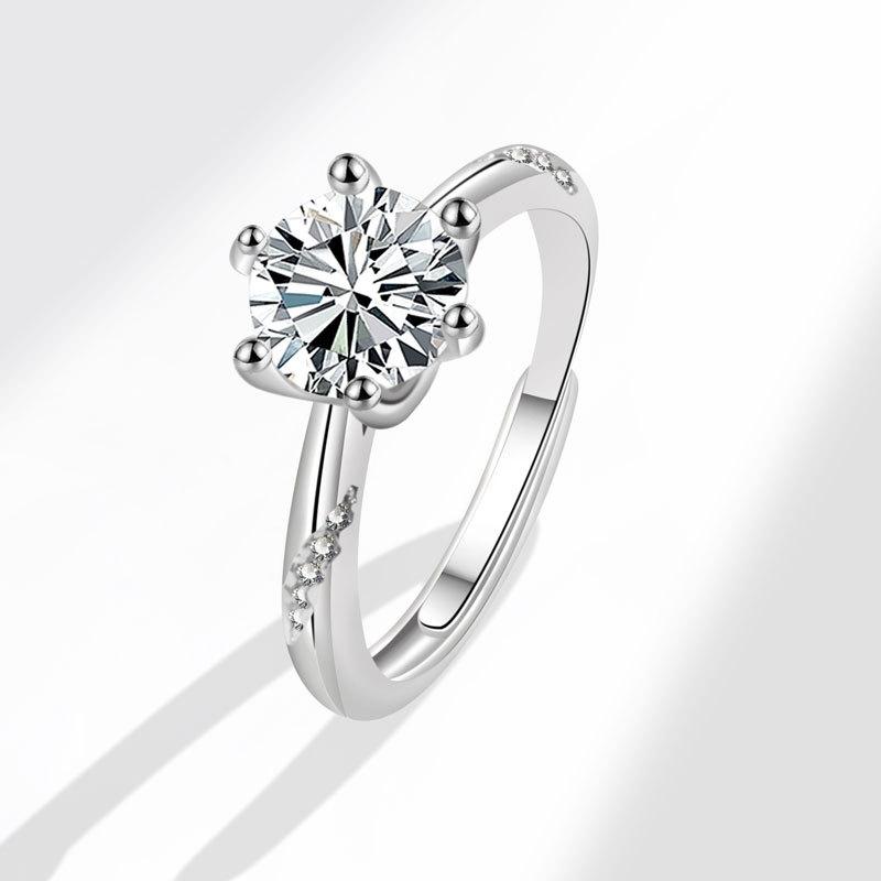 Женское персонализированное кольцо на палец с цирконием, кольца для женщин, обручальное кольцо из медного сплава золотого цвета, модные украшения на удачу, подарок, регулируемые женские кольца