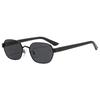 Fashion Korean Version Of The New Polygonal Metal Sunglasses, Retro Trend Versatile Street Sunglasses, Uv-Proof Glasses