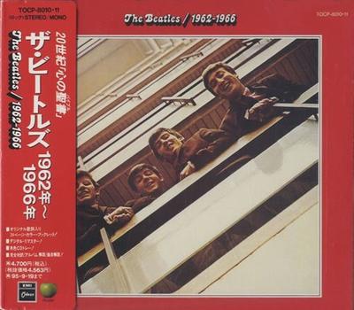 CD BEATLES - 1962-1966 TOCP801011 Odeon, Apple Re 1993 Япония Рок Б/у