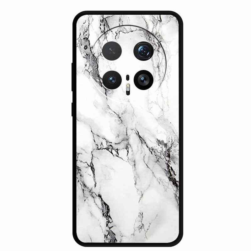 For Huawei Honor Magic8 Pro Case Colorful Protective Black Silicone Soft Case Cover for Honor Magic 8 Pro 5G Fashion Funda Cover