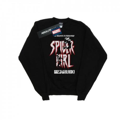 Marvel Womens/Ladies Spider-Girl Back In Black Sweatshirt