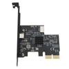 Карта расширения USB 3.2 GEN2 10 Гбит/с интерфейс PCIE 2X поддержка Type C и Type E спереди для чипа ASM3142 карта расширения