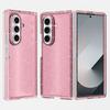 Интегрированный складной блестящий противоударный чехол для телефона Samsung Galaxy Z Fold7 с четырьмя углами