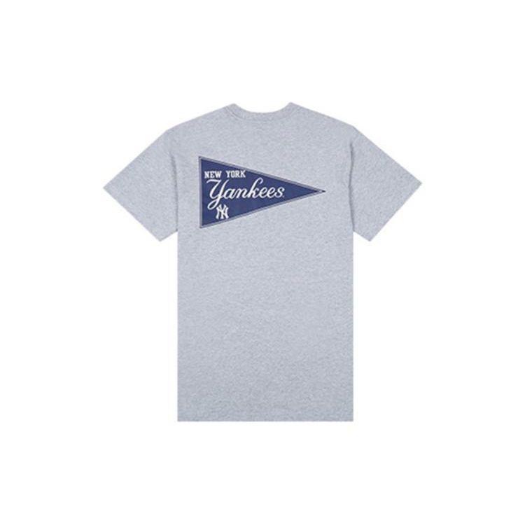 New Era SS22 Однотонная футболка с принтом букв Унисекс топы Серый 12588138