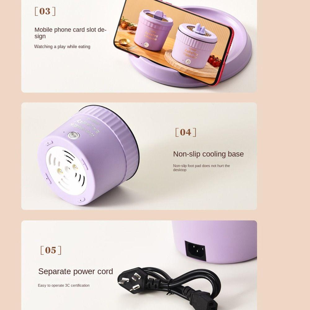 Сковорода с антипригарным покрытием Общежитие Бытовой Электрическая горячая кастрюля Электрическая рисоварка Электрическая плита Кастрюля для готовки