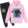 Kids 3D Hoodie Set Skibidi Toilet Pullover Tracksuit Speakerman Children Sweater+ Pants