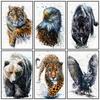 Алмазная вышивка «сделай сам», животное, леопард, алмазная вышивка, распродажа, орел, стразы, мозаика, вышивка крестом, декор для дома