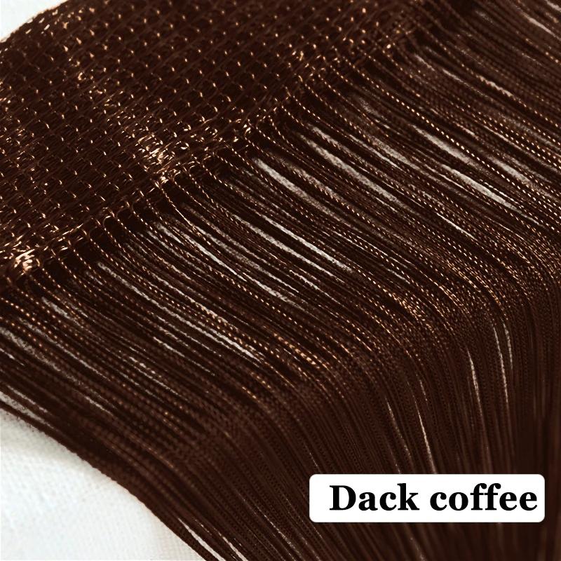 300 см X 300 см нитяные шторы экран лента струнный разделитель штора для гостиной дверь стена окно панель кисточка занавеска